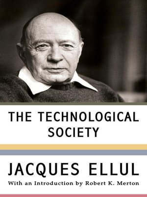 cover image of The Technological Society